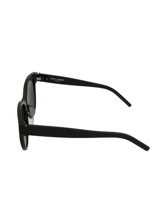 Saint Laurent SL M29/F 001 Womens 55mm Сat Eye Round Sunglasses Black - Italy main image 6